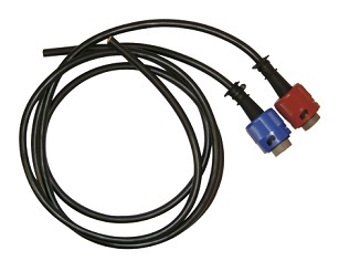 Bajonettkontakt Jokon 1 m kabel, Ø 5-polig